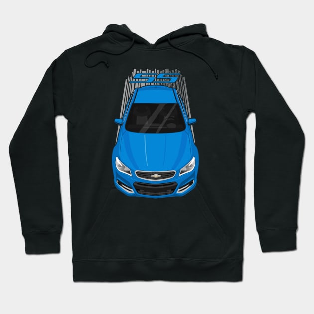 Chevrolet SS 2014 - 2017 - perfect blue Hoodie by V8social